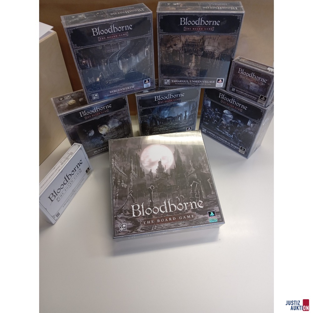 Brettspiel &quot;Bloodborne The Board Garne&quot; + Erweiterung