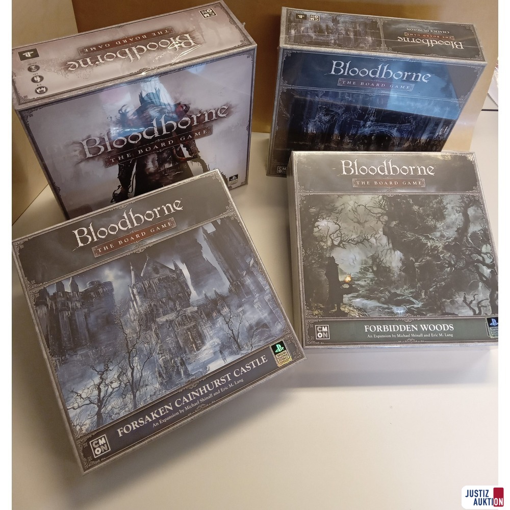 Brettspiel "Bloodborne The Board Garne" + Erweiterung