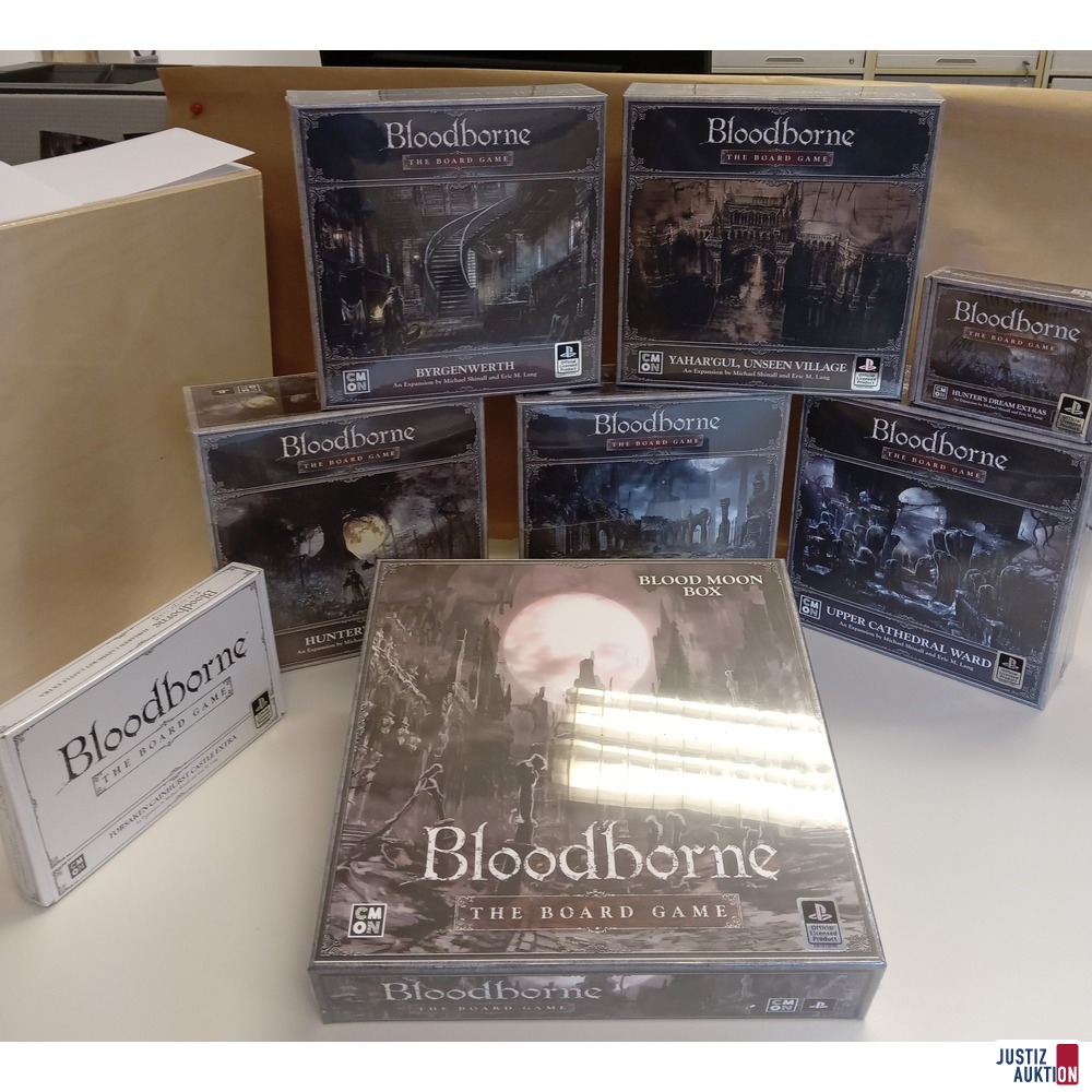 Brettspiel &quot;Bloodborne The Board Garne&quot; + Erweiterung