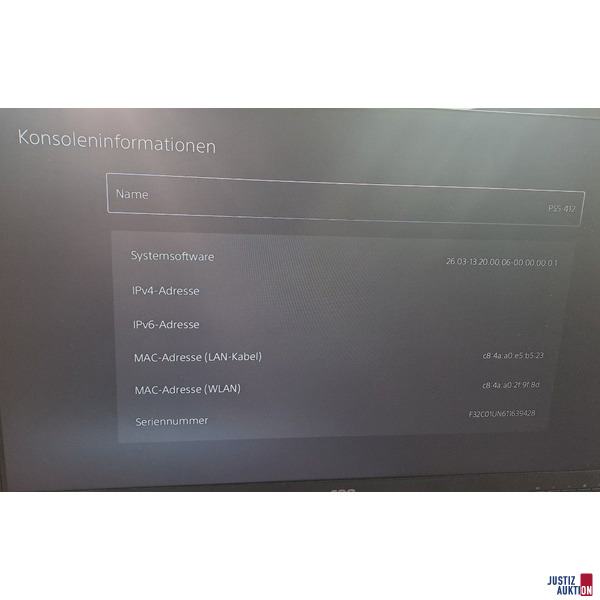 PS 5 Modell CFI-1216B wei&szlig;