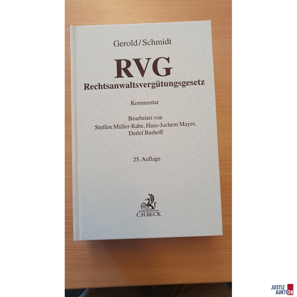 Kommentar zum RVG