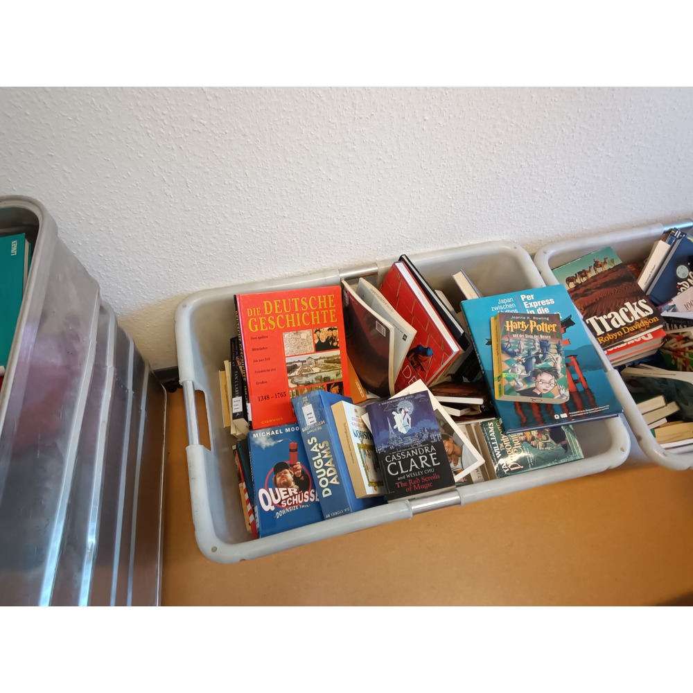 Bücherauswahl fünf