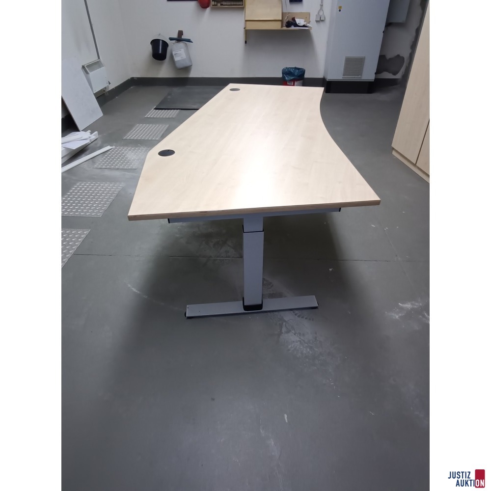 Arbeitsplatte seitlich