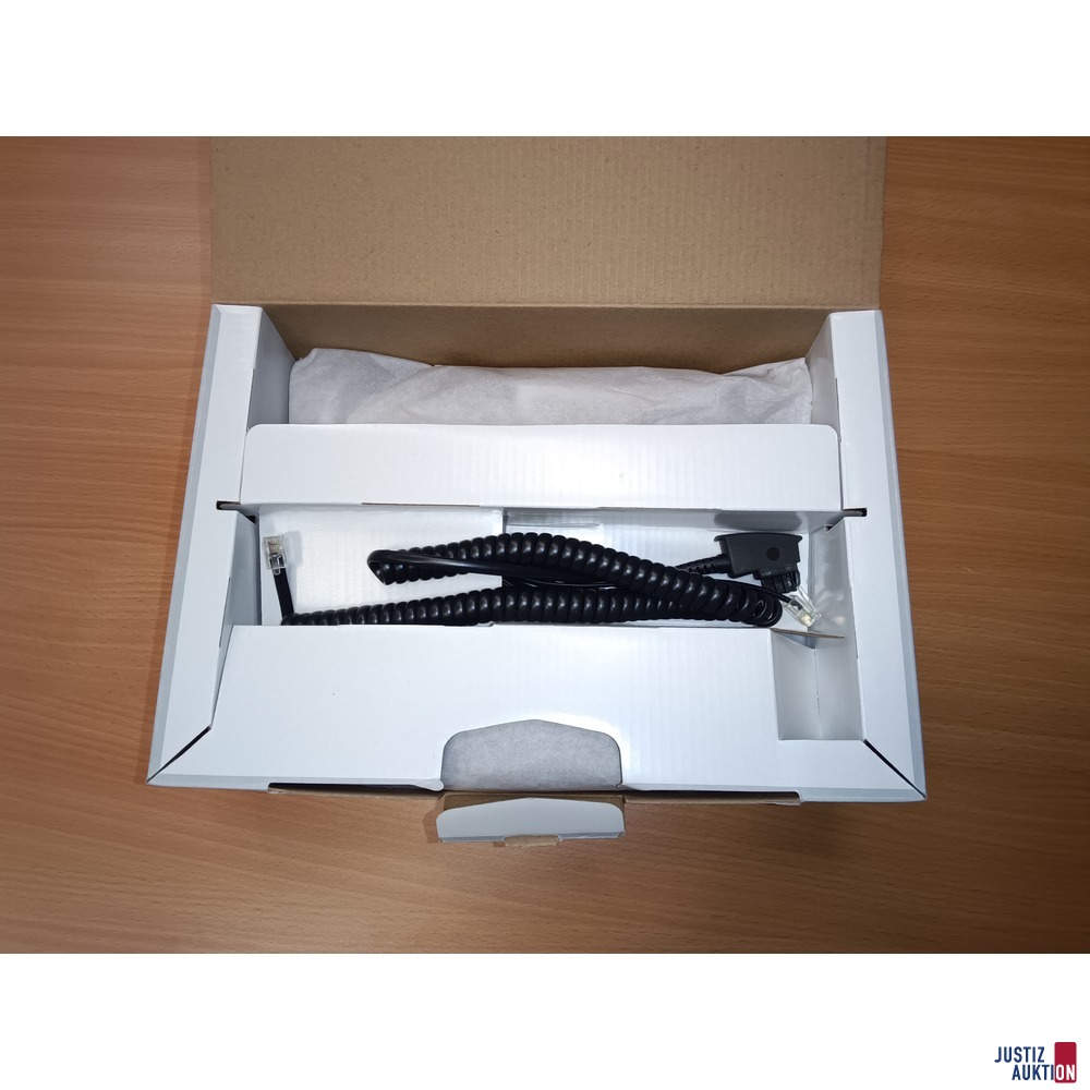 Telefonkarton geöffnet