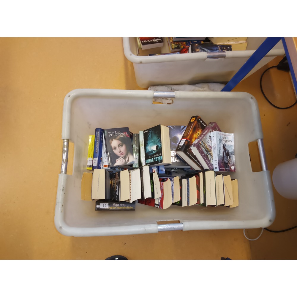 Bücherauswahl sieben