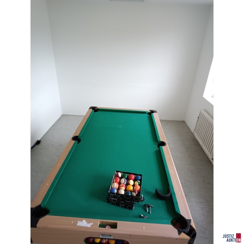 Billardtisch oben links