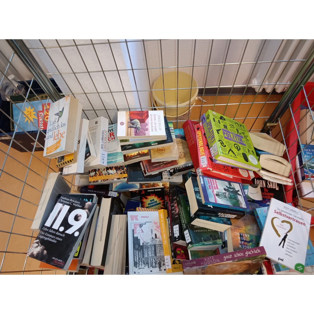 Bücherauswahl sechs