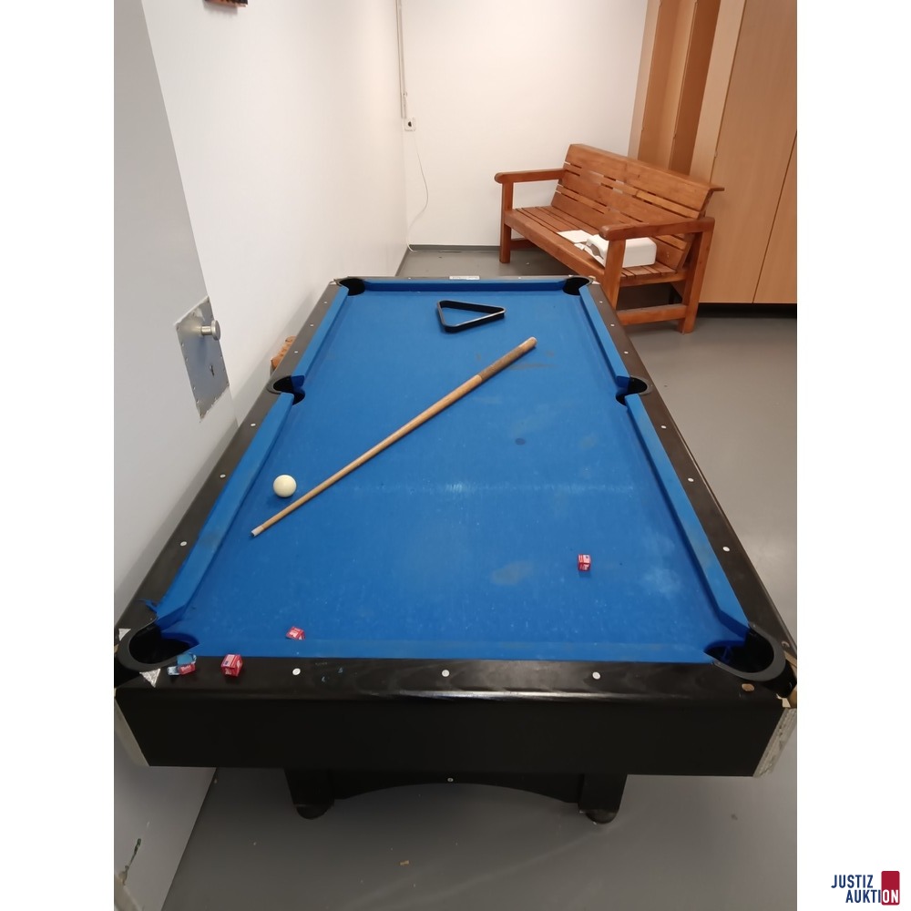 Billardtisch Gesamt rechts