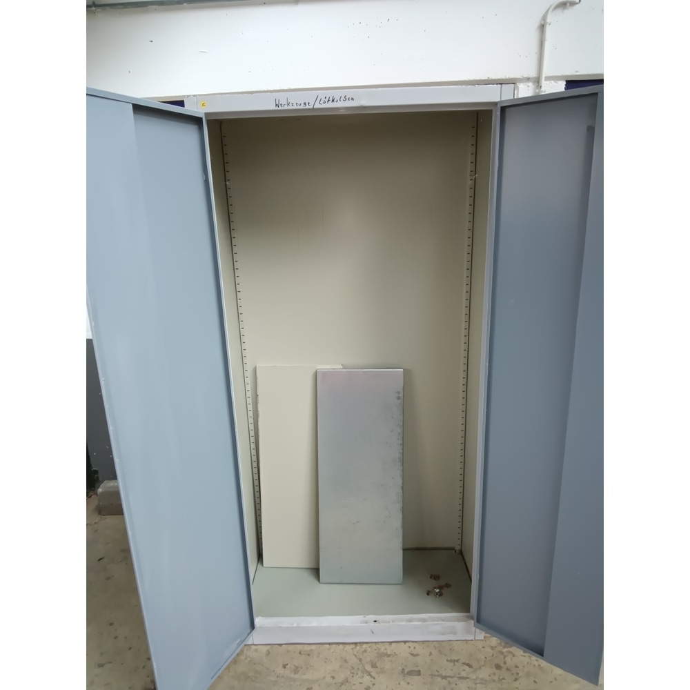 Schrank geöffnet