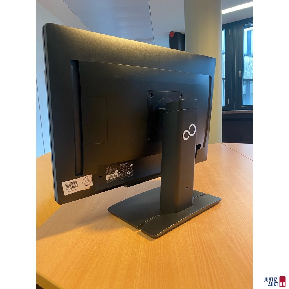 Monitor von hinten