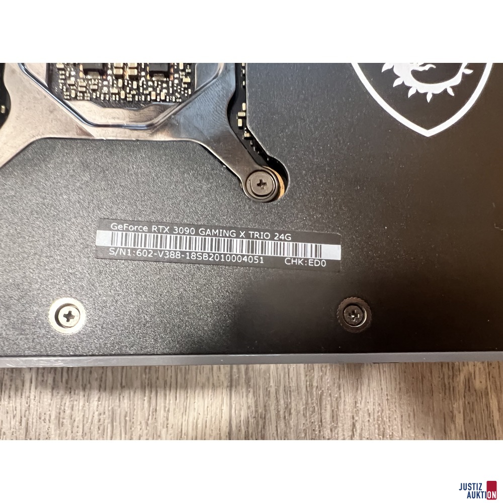 MSI GeForce RTX 3090 GAMING X TRIO 24G