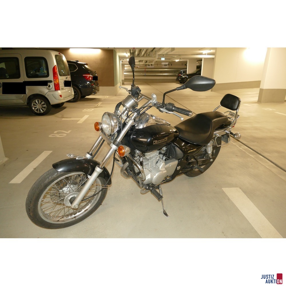 Motorrad Kawasaki Eliminator 125 schwarz