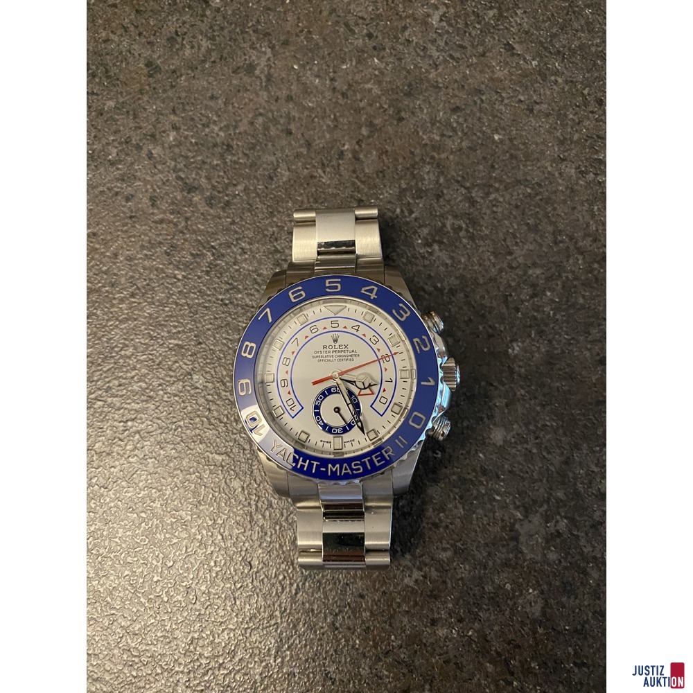 Armbanduhr der Marke Rolex Yachtmaster II Automatik gebraucht