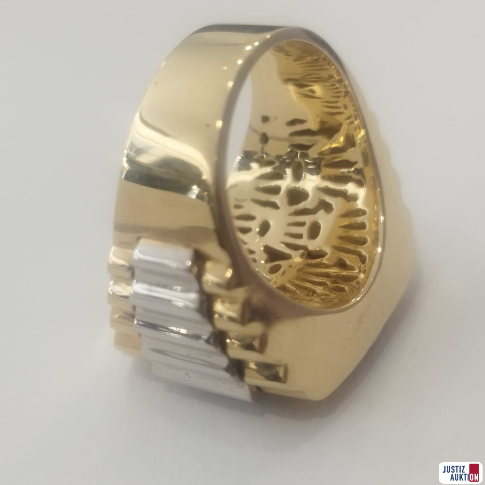 Herrenring in 585er Gold mit 25,66 g