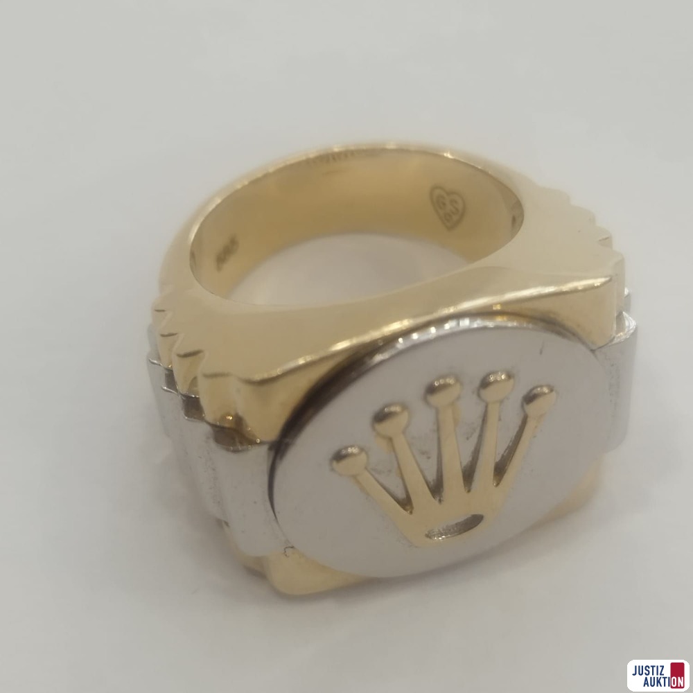 Herrenring in 585er Gold mit 25,66 g
