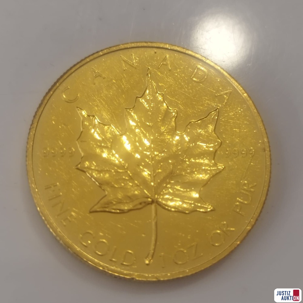Münze Canada - 1 Unze Gold 1987 50 Dollar