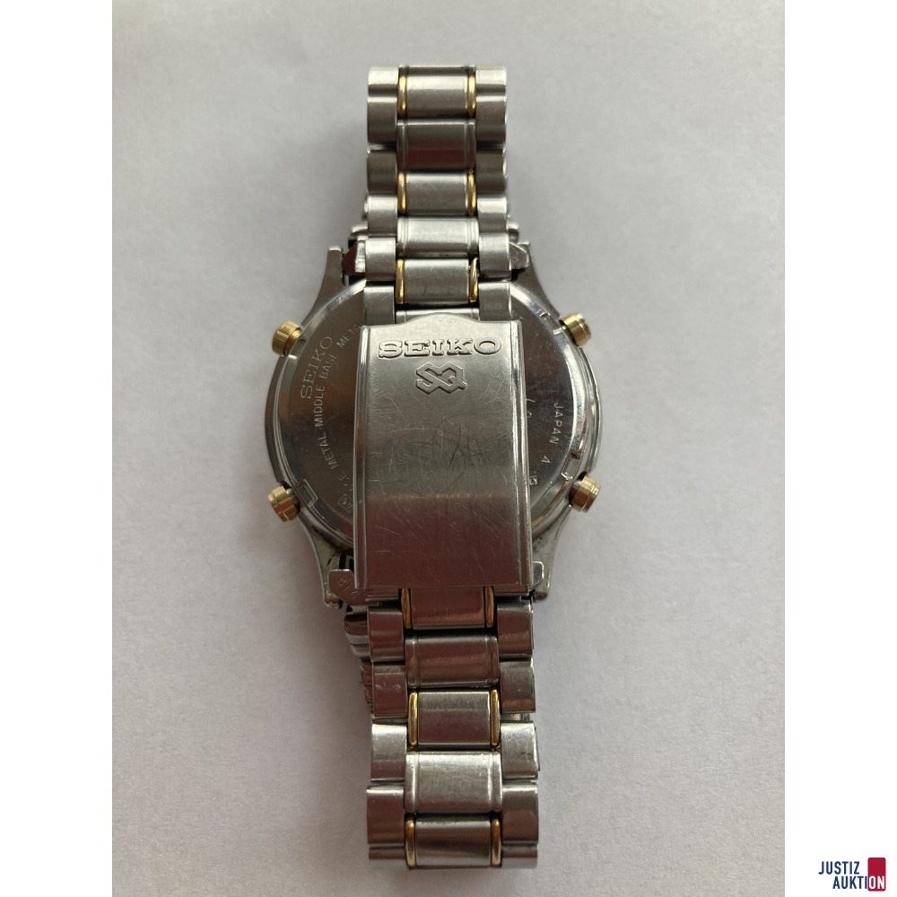 Seiko R&uuml;ckseite