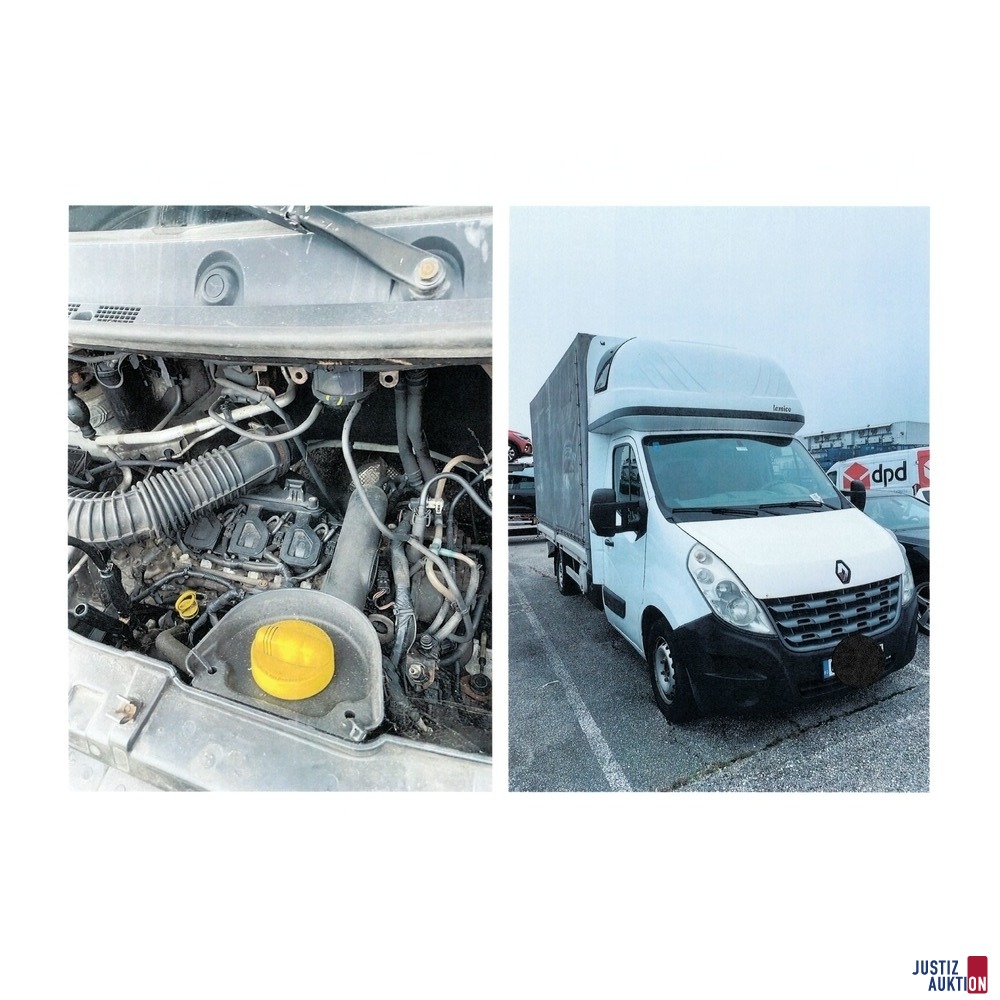 Einkabinen Pritschenwagen Renault Master DCI 150