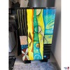 Wohnzimmerschrank mit Weinregal