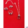 1 Damen-Set 925 Silber punziert