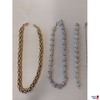 Diverser Modeschmuck Halsketten gold- und silberfarben unedel