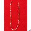 Goldkette mit Stäbchen und Perlen 585 gelbgold