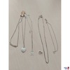 5 Stück Silberketten; 4 Stück mit Anhänger 925 Silber 23 g Metallwert: € 14,00
