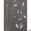 Schmuckset mit schwarzen Schmuckstein