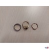 Konvolut an Modeschmuckringen