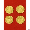 4 Einfachdukaten 986 Gold Gewicht je 3,49 g
