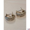 Damenohrclips mit Stecker 585 Gelbgold
