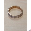 Damenring Rosegold mit Schmucksteinen besetzt