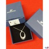 Swarovski Kette mit ovalem Anhänger mit Swarovski Crystalsl