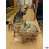 Kunstwerk - Pferd aus Ton - Künstler unbekannt