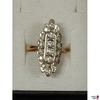 Damen Brilliantring Art Deko Stil