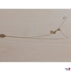 Halskette mit Anhänger Hand 585 ‰ punziert 0,9 g