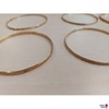 6 Armreifen 585 ‰ Gelbgold punziert