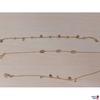 5 Motivarmbänder 19 cm Länge 585 ‰ punziert
