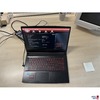 Laptop aufgeklappt