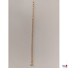 Karreearmband 18kt Gold ca. 23 cm lang 2,50g