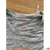 T-Shirt grau Kragen