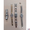 4 Modeschmuck-Damenuhren