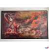 Frau mit rotem Drachen