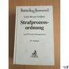 Strafprozessordnung Auflage 56