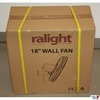 Wandventilator der Firma Ralight