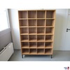 Holz-Regal mit 24 Fächern