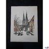 Lithographie „Xantener Dom“