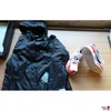 Regenjacke, Schuhe