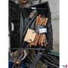 großer Posten Kupferkabel und Kupferstücke