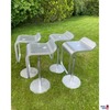 4 Barhocker metall